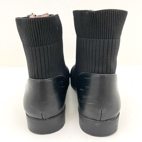 Journee Collection Black Front Zip Bexlie Bootie Women’s size 9 - Picture 8 of 10